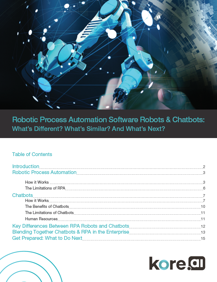 RPA vs Chatbots White Paper